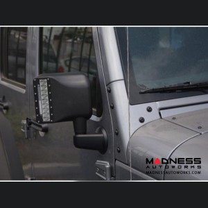 Jeep Wrangler JK LED Mirror Housing w/ Turn signals 